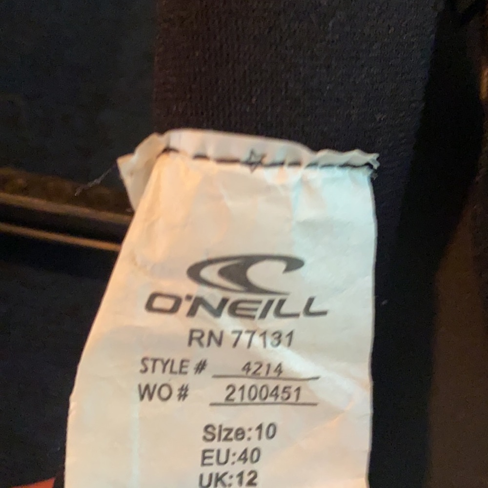 Ladies Oneil . Full Wet Suit View 4